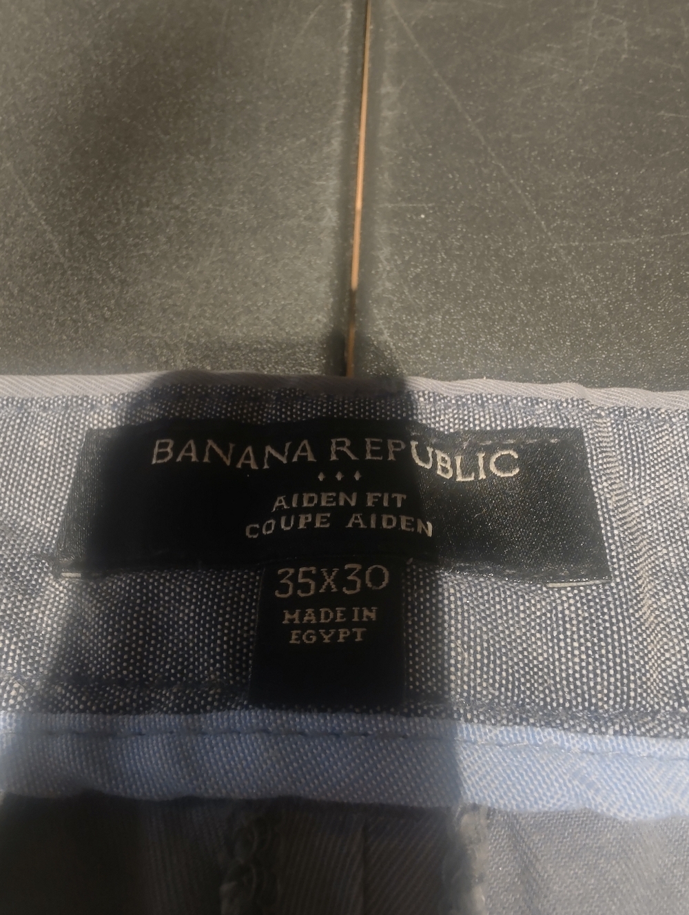 Banana Republic Slim Chinos - Blue - Men's 36x28 - Picture 3 of 8